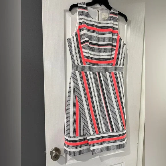 Kate Spade Flights of Fancy Ribbon Jacquard Dress Size 10 - Picture 6 of 8